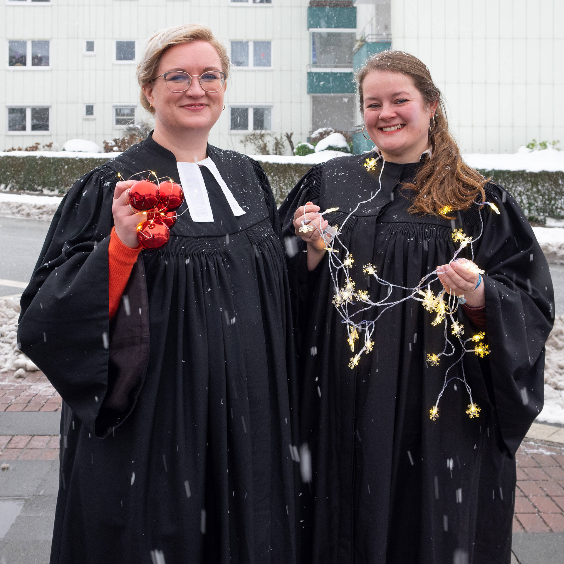 Anna Benkiser-Eklund und Janika Frunder