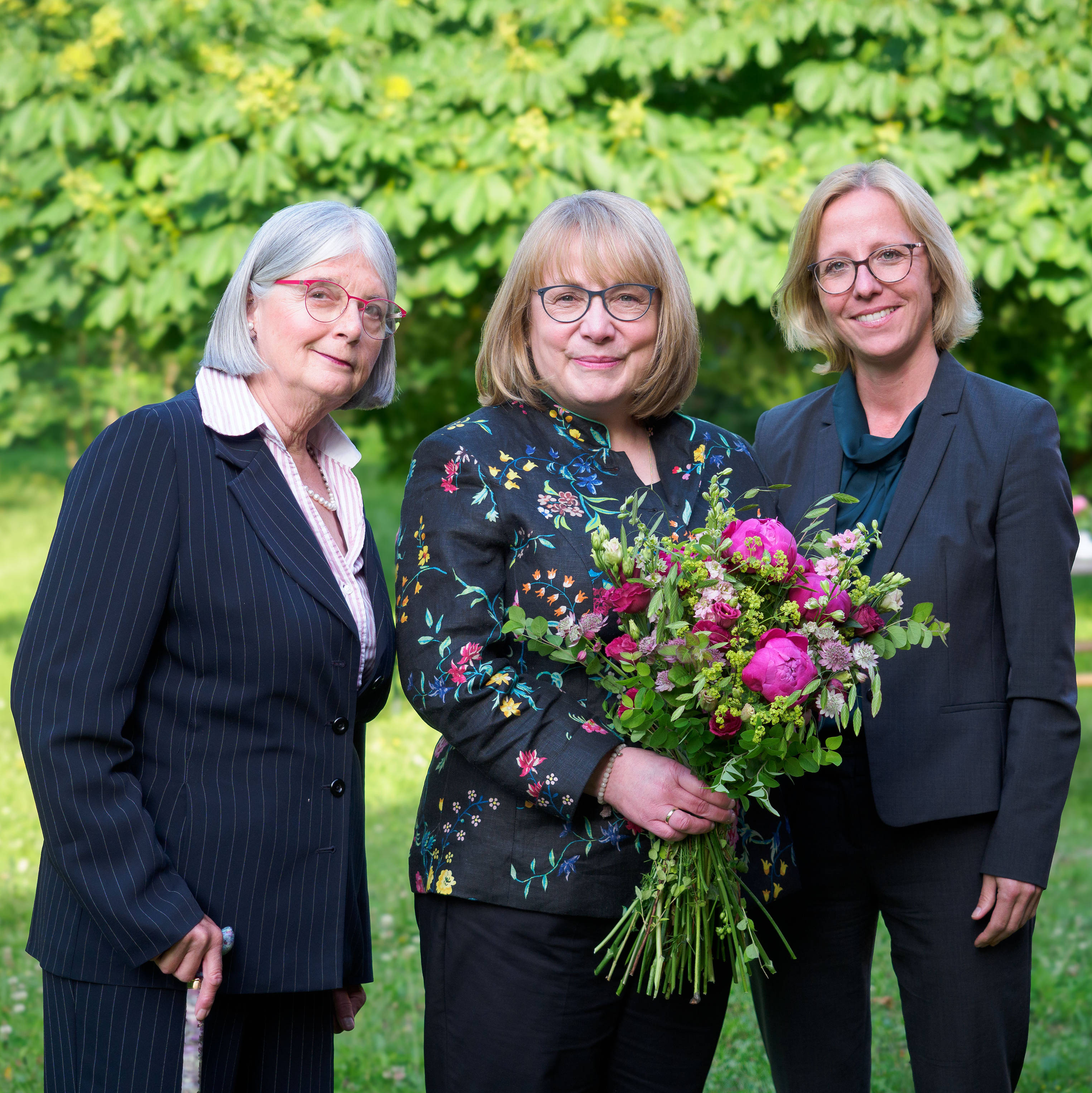 Dr. Jutta Lüttges, Simone Pottmann, Nora Steen (v. l.)