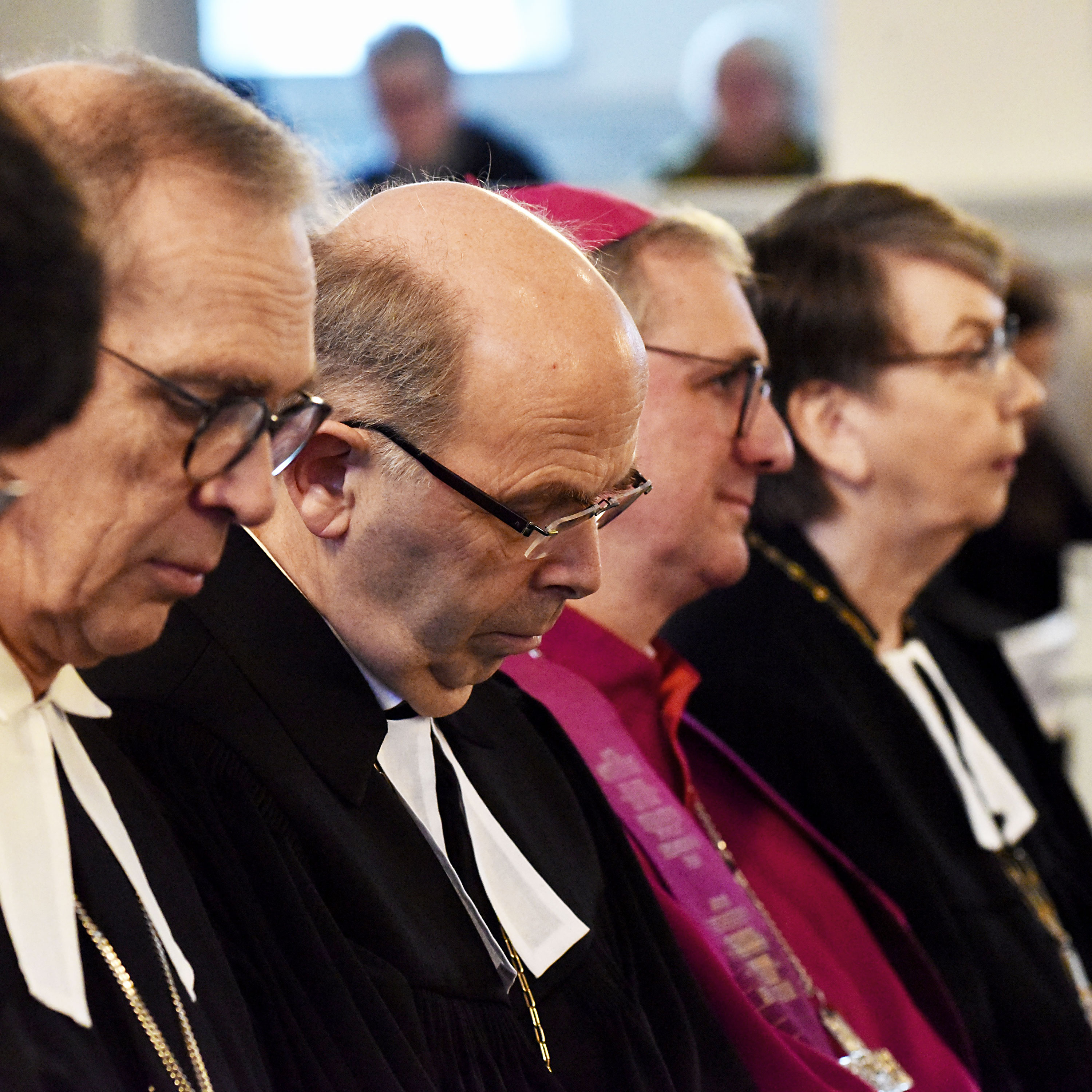 Propst Stefan Block, Bischof Gothard Magaard, Bischof Stephan Heße, Bischöfin Kristina Kühnbaum-Schmidt