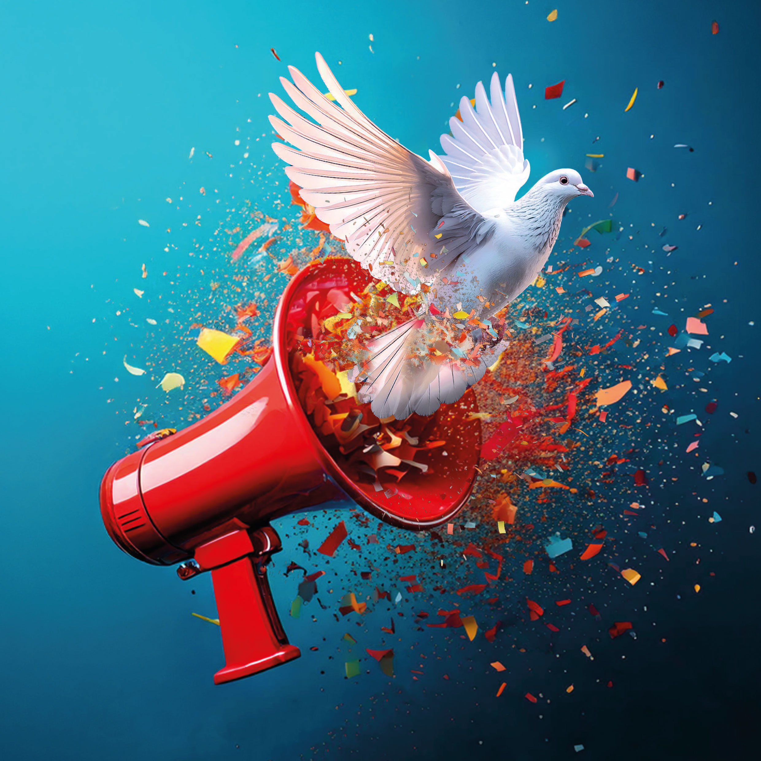 Motiv der Ökumenischen Friedensdekade 2025