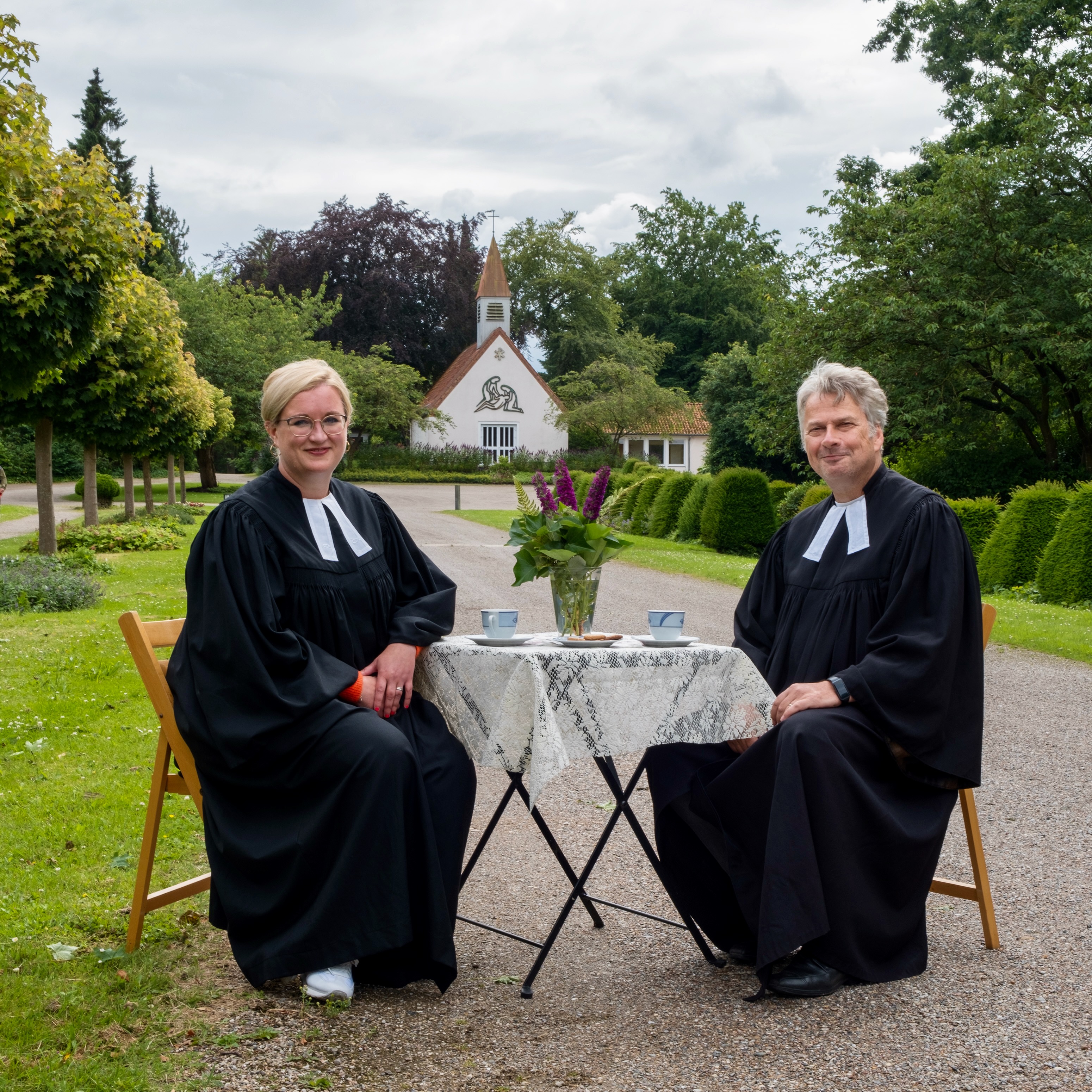 Anna Benkiser-Eklund und Okke Breckling-Jensen