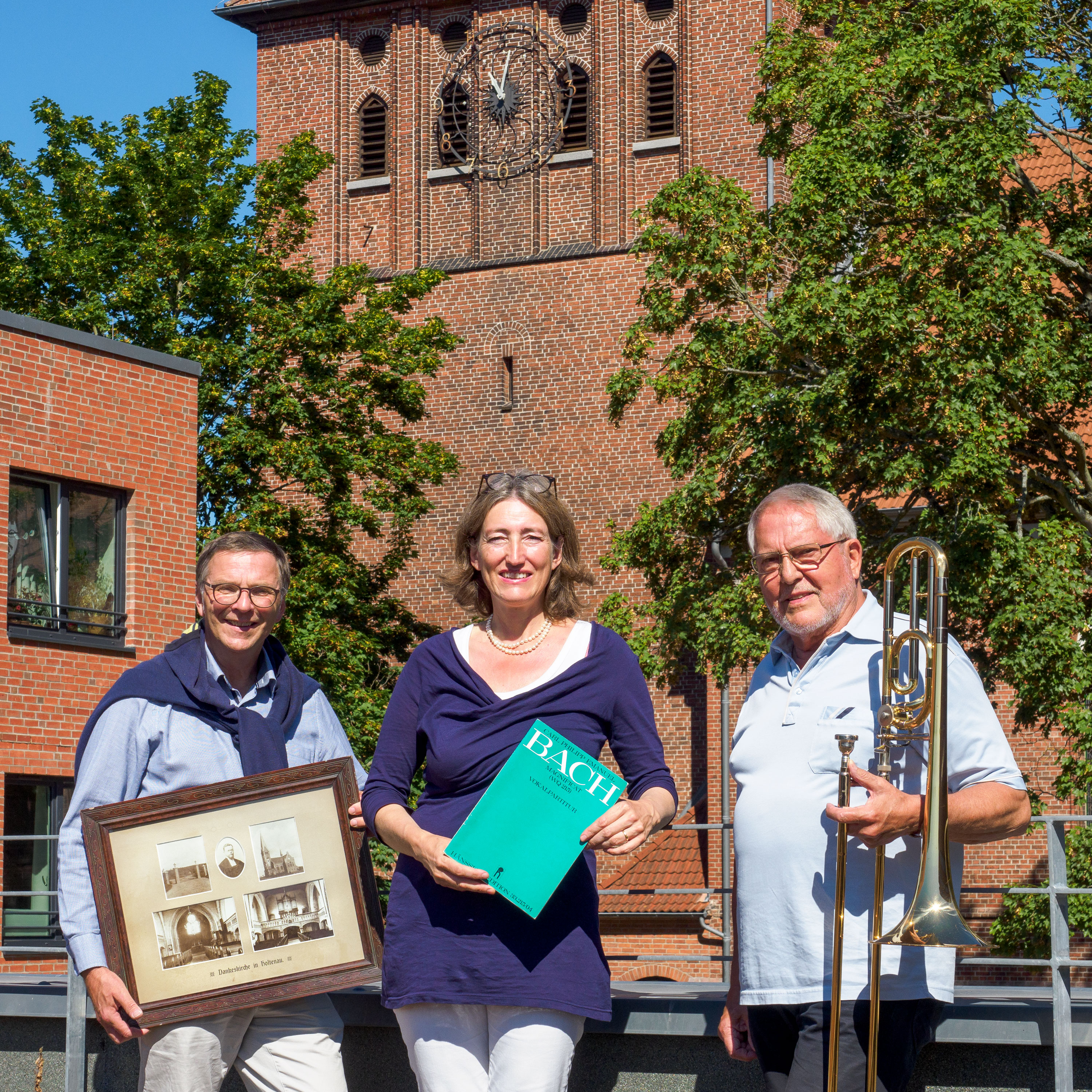 Jens Voß, Anne-Beke Sontag, Gotthold Häußermann (v. l.)