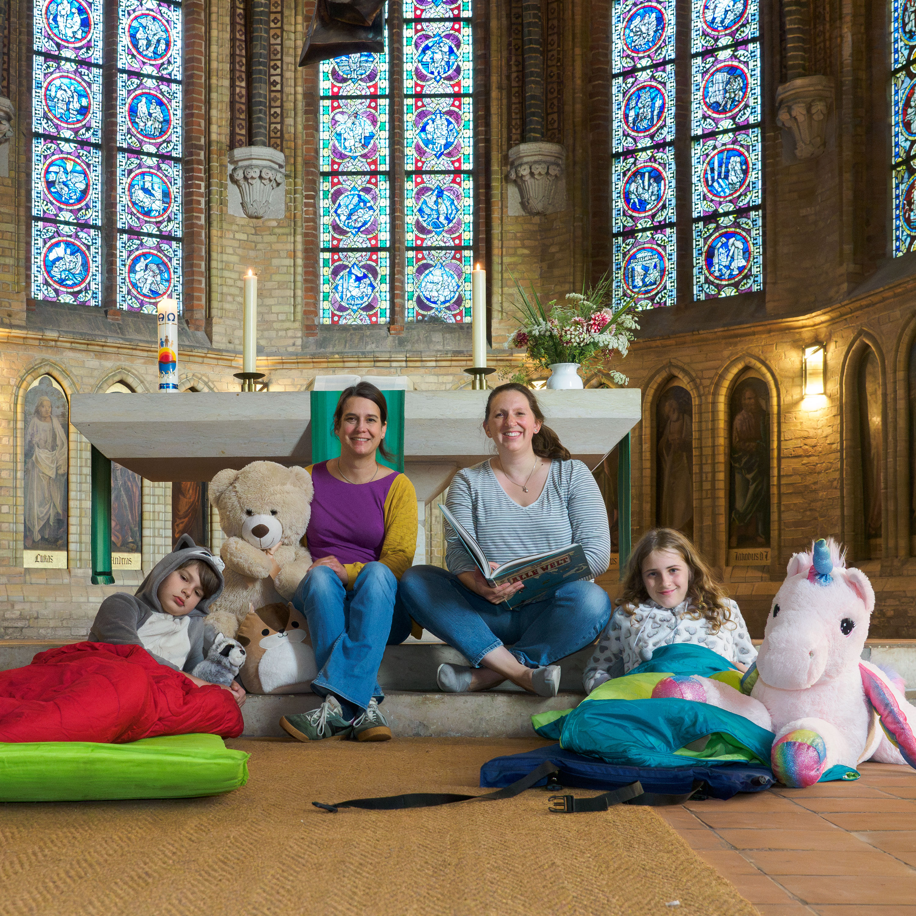 Übernachten in der Kirche